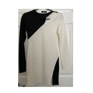 Missguided Monochrome Mini dress